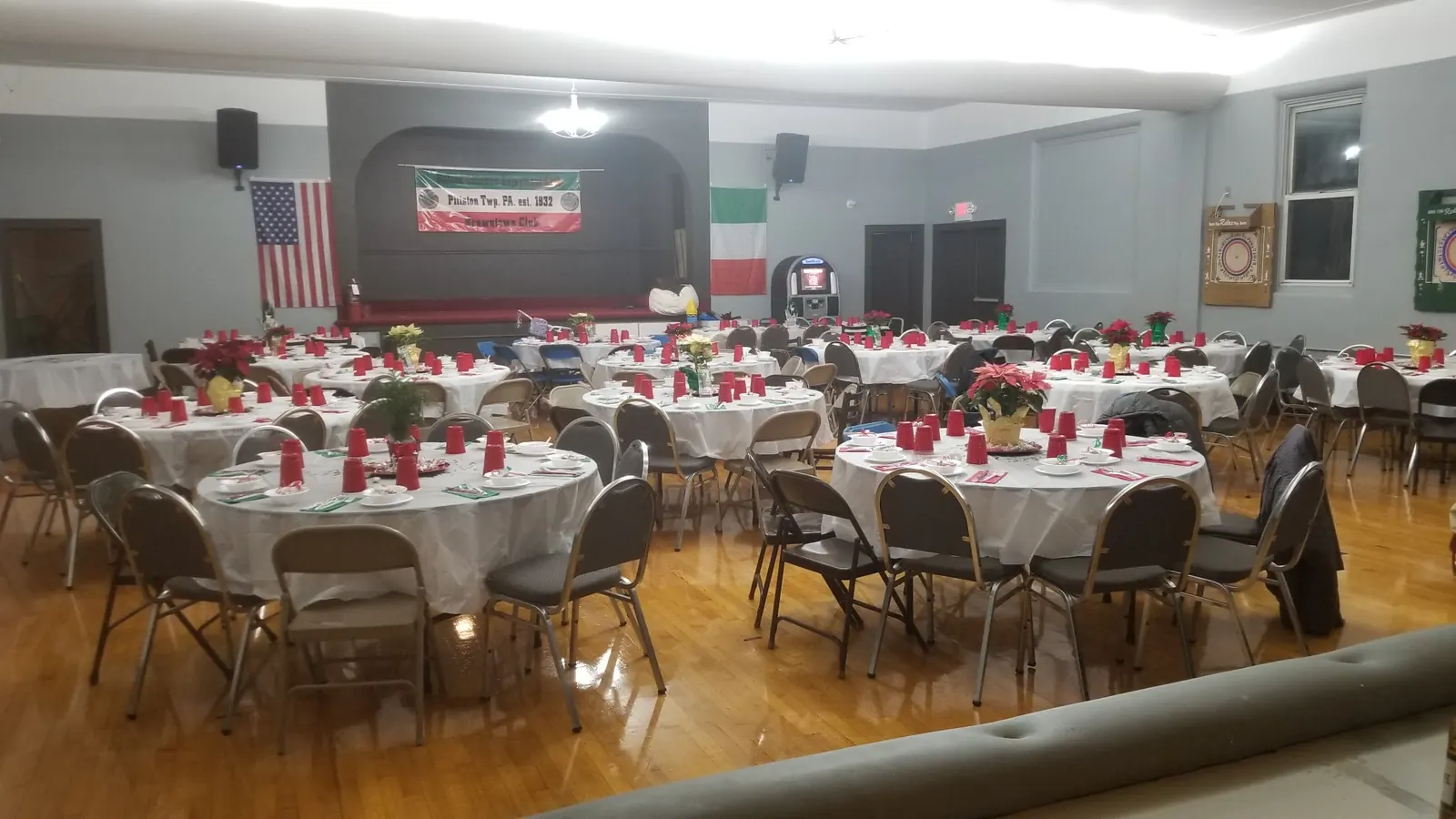 Browntown Italian Club catering hall
