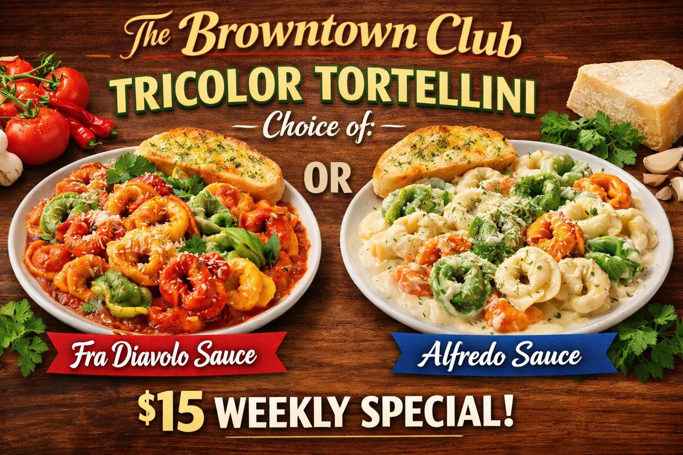 Past Browntown dinner special 11