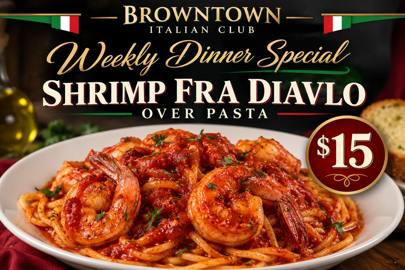 Past Browntown dinner special 17