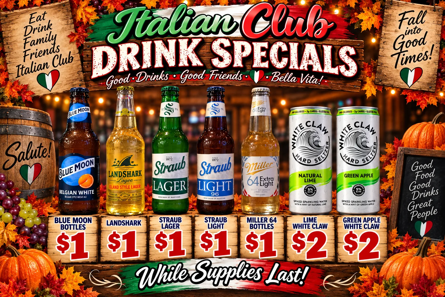 Browntown Italian Club new addition 2